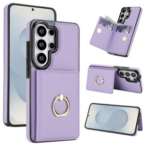 szhaiyu | for Samsung Galaxy S23 S24 S25 S26 Ultra Plus A56 A36 A26 A16 A55 A35 A15 Leather Wallet Case Card Holder with Ring Kickstand