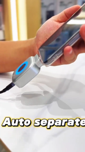 Smart Full Charge Self-Cut Type-C Adapter Universal Auto Disconnect for Night Charging Overcharge Prevention Separator