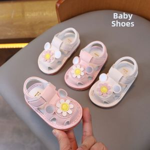 Baby Princess Soft Bottom Walking Sound Sandals