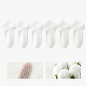 JIAZINI | Cotton Summer Thin Anti-odor Breathable Womens Boat Socks