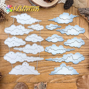 Original Lovely Basic Useful 8 Styles Clouds Metal Cutting Dies Scrapbooking Decorative Embossing