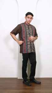 Kemko Baju Koko Pria Lengan Pendek (BONUS DUS) MOERBA Pinggiran 19D2431727