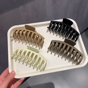 JEPIT RAMBUT KOREA MODEL SISIR JEPITAN JEDAI TEBAL PREMIUM MATTE DOFF HAIR CLAW FASHION