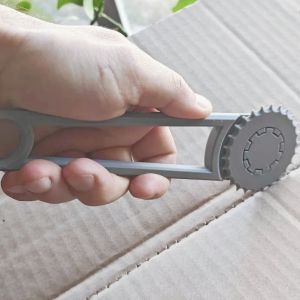New Cardboard Box Punch Tool - Heavy Duty Paper Hole Puncher for Home DIY Craft Packaging Supplies