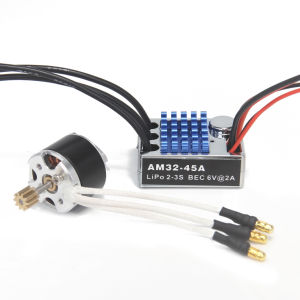 NEEBRC 2322 2600KV Outrunner Brushless Motor AM32 45A Brushless ESC for 1/12 RC Climbing Car Off-road MN82 MN99S MN168 MN78 Part