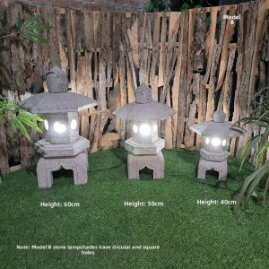 Japanese Garden Stone Ground Lamp Landscape Lighting