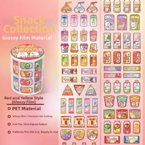 ZIYI | Food Theme DIY Stickers For Kids