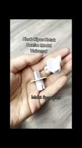 Knop Kipas Angin KOTAK Model Boxfan & Merk Universal Knob Putih