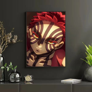 Bandai | DIY 5D Diamond Painting Demon Slayer Upper Rank Demons Anime Character Art for Home Wall Decor Ideal Gift for Anime Fans