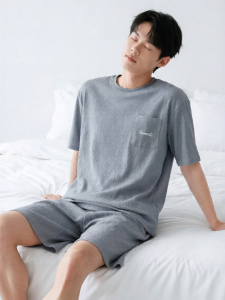 Semir | Antibacterial Mite-Proof Mens Sleepwear Set