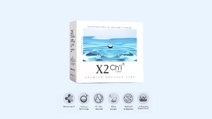 SOFTLENS X2 CHI CLEAR  PREMIUM CONTACT LENS MINUS (-0.50 S/D -10.00) BY EXOTICON / 14.5MM