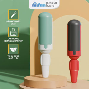 Căy lăn bụi lông chó mèo tĩnh điện đa năng Mifan - Bàn chải lưỡi silicon hai chiều hút sạch hiệu quả - Vệ sinh vải quần áo chăn ga nệm sofa