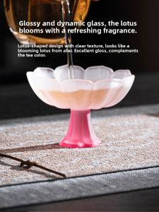 YOGEHOME | Luxury Aesthetic High Footed Glass Scented Wine Cup for Children