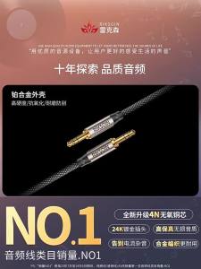 RIKSOIN | Silver Plated Extended Audio Cable 3.5mm