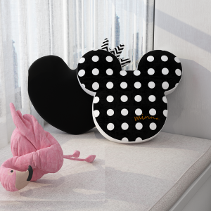 Pillow Blanket Two-in-One Heart-Shaped Ins Style Car Lunch Break Office Bows Bay Window Nordic Girl Heart