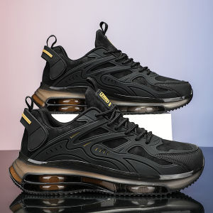 Black Sporty Dad Shoes 2025 Winter Large Size 45 Breathable 46 Thick Bottom 47 Men Trendy Shoes 48 Casual Fashion Sneakers