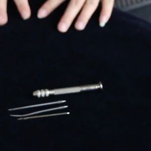 ชุดเครื่องมือซ่อมแซมรองเท้าเย็บแบบ DIY ชุดเข็มเย็บผ้าที่ช่วยกระตุ้นการสกัดหนัง รุ่น Jahit Kulit