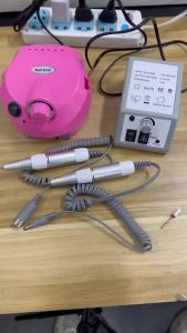 Professional Electric Nail Drill Handle 35000RPM Nail Art Drill Handpiece File Polish Grind Machine Manicure Drill Accessory