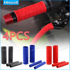 จับแฮนด์จักรยานมอเตอร์ไซค์ 4 ชิ้น / เซ็ต + ฝาครอบยางนูมคันคลัทช์เบรก