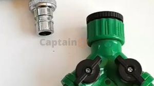Hose To Faucet Connector 3/4 Water Tap Splitter 2 Way For 1/2 Caliber For Irrigation set