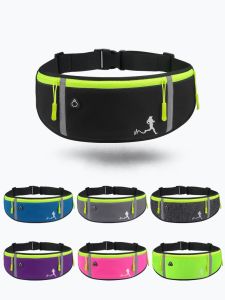 Sports Waist Bag Running Phone Bag Mens and Womens Multi-Functional Outdoor Waterproof Invisible Body Ultra-Thin Mini Small Waist Bag