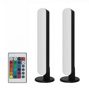 RGB 16 Colors Ambient Light with Remote 1/2 Packs Smart LED Table Lamp for Room Gaming TV and Desktop Party Decoration Light Bar