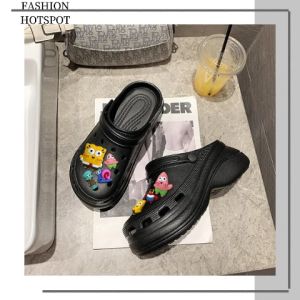 NQshop  Hot sale✨รองเท้าแฟชั่น ญ มาพร้อมอุปกรณ์ติดรองเท้าสุดน่ารัก คุ้มค่าคุ้มราคามาก ใครเห็นก็อยากได้ เหมาะกับทุกโอกาสเลยน้า ของมันคือ👍