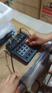 Mixer Audio Ashley Speed up 4 Speedup 4 - Bluetooth USB MP3 Effect Delay Mixer ORI