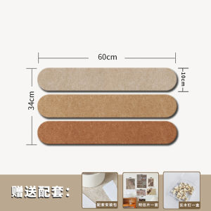 Self-Adhesive Cork Board Message Board Wall Sticker Combination Nursery Background Board Display Board No-Punching Required