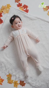 LULLABY - SLEEPSUIT BG INTERLOCK - NH544N