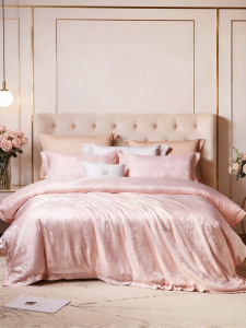 FUANNA (富安娜) | Wedding Pink Bedding Set Pure Cotton