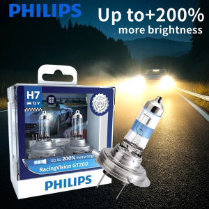 Philips H7 H4 12V 55W Halogen Headlight Up to 150% 200% More Brightness Car Genuine Original Bulbs