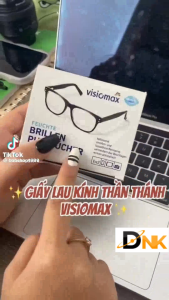 Giấy Lau Kính Visiomax – Giải Pháp Làm Sạch Kính Hiệu Quả Tiện Lợi