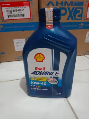 Shell ax7 08L matic untuk segala macam motor matic