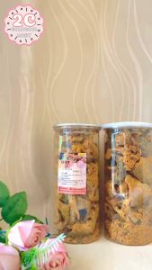 Da Cá Hồi Trứng Muối Chiên Giòn 250g 2c Mart