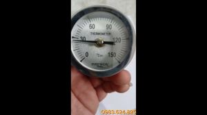 Đồng hồ đo nhiệt độ Từ 0 - 150 độ - Daewon Korea dùng đo nhiệt độ Lò quay Lu quay lò nướng nồi hơi