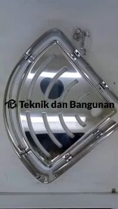 Rak Sudut Tempat Sabun Shampoo Rak Kamar Mandi 1 Tingkat 2 Tingkat ABD