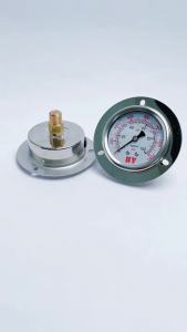 Đồng Hồ Áp Suất Dầu Chân Sau Đồng Hồ Hơi Đo Áp Suất Chân Sau Dầu Mặt 63mm  - Chân ren 1/4 (13)