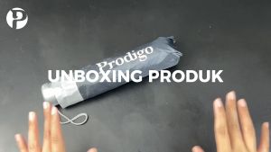 Prodigo * Bidara Payung Lipat I Payung Lipat FREE Sarung I Anti Air I Pelindung Hujan I Rain Cover I Payung Lapis Silver I Payung Anti UV