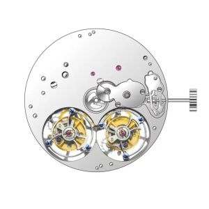 SEAKOSS SL-5301 Mechanical Watch Double Tourbillon Movement 37 Jewels 21600 5 & 7 Oclock Balance Wheel Manual Winding 37 Jewels