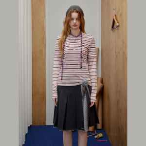 Unifree | Vintage Faux Two-Piece Lightweight Knit Spring T-Shirt