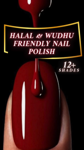 💅🏼 Saba Breathable Nail Polish 19 Colors -Wudhu Friendly Halal Certified Vegan Cruelty-Free Long-Lasting Fast-Drying