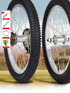 Có Thể Gập Lại Phụ Kiện Xe Đạp Vành Nhôm Bộ Bánh Xe 16/18/20 Inch Cân Bằng Bánh Xe Tổng Lắp Ráp V Phanh/giữ Hệ Thống Phanh