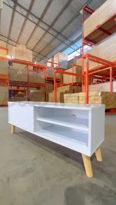 Limited Crazy Deal for Best TIIGO TV-8009 4ft TV Cabinet ( Sonoma Oak + Grey / Columbia Walnut + Grey / White / Espresso)