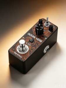 VSN LEF-3800 Digital Reverb Pedal Guitar Ocean Verb Pedal Room Spring Shimmer 3 Modes Wide Range With Storage Of Timbre Pedal