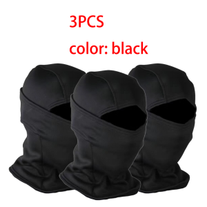 WRELS | 1/2/3PCS Winter Camouflage Face Cover Balaclava Thermal Cycling Full Face Mask Motorcycle Ski Helmet Inner Outdoor Face Cover