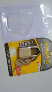 FREED Gembok nekel leher pendek 30mm - Gembok Nekel Murah 30mm / Gembok Pagar 30mm Pendek