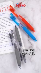Gel Pen Pulpen Pena Joyko GP-419 0.5 mm