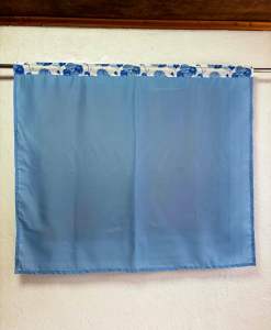 Chalkboard Blackboard Plain Geena Window Curtain in Vibrant Pink with Floral