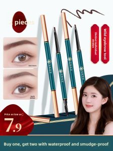 MONLEYTA | Affordable Waterproof Sweatproof Long-lasting Natural 3D Dual-ended Eyebrow Pencil for Women Official Flagship Store